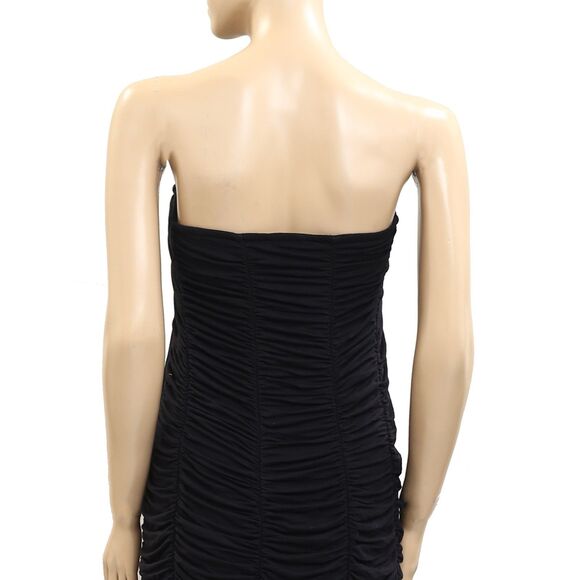 Anthropologie Celandine Strapless Ruched Asymmetrical-Hem Dress 1X-PS NEW 281108 - Picture 10 of 11